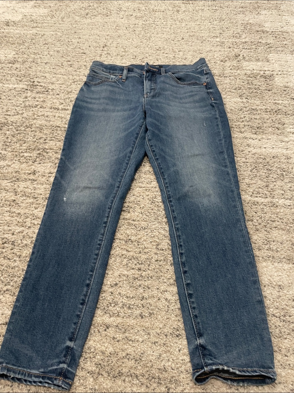 Express Women's Skinny Jeans in Denim Blue